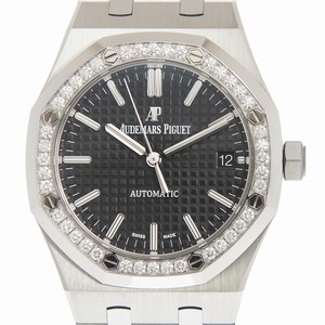 Audemars Piguet ROYAL OAK 15451ST.ZZ.1256ST.01 Automatic Stainless Steel & Diamonds Black