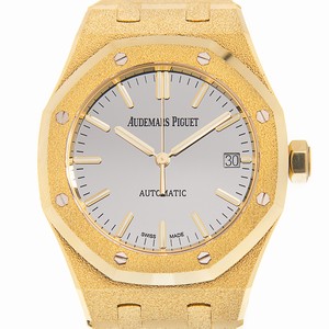 Audemars Piguet ROYAL OAK 15454BA.GG.1259BA.02 Automatic 18kt Yellow Gold Silver