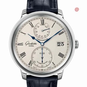 Glashutte SENATOR TOURBILLON 1-58-03-01-04-30 Automatic 18kt White Gold Silver