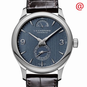 Chopard L.U.C 161926-1002 Manual Wind 18kt White Gold Blue 
