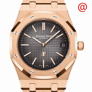 Audemars Piguet  16202OR.OO.1240OR.01 Automatic 18kt Rose Gold Gray