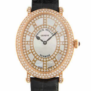 Franck Muller INFINITY 1638 QZ SNR D CD (5N) Quartz 18kt Rose Gold & Diamonds White