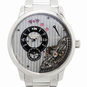 Glashutte PANO 1-66-06-04-22-14 Manual Wind Stainless Steel Gray