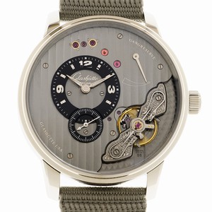 Glashutte PANO 1-66-06-04-22-36 Manual Wind Stainless Steel Gray