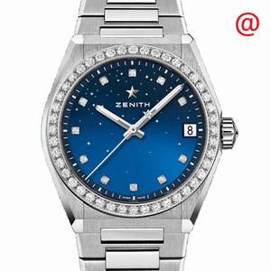 Zenith DEFY 16.9200.670/01.MI001 Automatic Stainless Steel & Diamonds Blue 