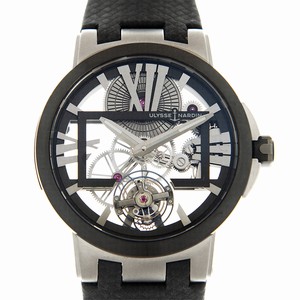 Ulysse Nardin EXECUTIVE 1713-139 Manual Wind Titanium Transparent Skull