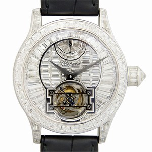 Chopard L.U.C 171933-1001 Manual Wind 18kt White Gold & Diamond Silver