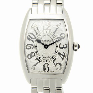 Franck Muller CINTREE CURVEX 1752 QZ REL (AC) Quartz Stainless Steel White
