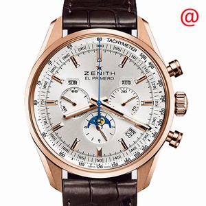 Zenith CHRONOMASTER 18.2091.410/01.C494 Automatic 18kt Rose Gold Silver
