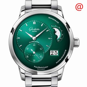 Glashutte PANO 1-90-02-13-32-70 Automatic Stainless Steel Green
