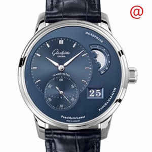 Glashutte PANO 1-90-02-46-32-55 Automatic Stainless Steel Blue 