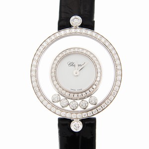 Chopard HAPPY DIAMONDS 203957-1201 Quartz 18kt White Gold White