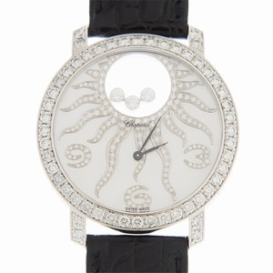 Chopard HAPPY DIAMOND 207470-1001 Quartz 18kt White Gold & Diamond White