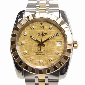 Tudor CLASSIQUE 21013-62583-10DI-CHCL Automatic Gold & Steel Gold