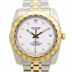 Tudor CLASSIQUE 21013-62583-10DI-WT Automatic Gold & Steel White