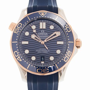 Omega SEAMASTER 210.22.42.20.03.002 Automatic 18kt Rose Gold & Steel Blue 