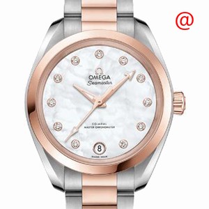 Omega SEAMASTER 220.20.34.20.55.001 Automatic 18kt Rose Gold & Steel White