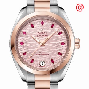 Omega SEAMASTER 220.20.34.20.60.001 Automatic 18kt Rose Gold & Steel Pink