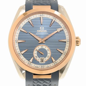 Omega SEAMASTER 220.22.41.21.03.001 Automatic 18kt Rose Gold & Steel Blue 
