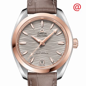 Omega SEAMASTER 220.23.34.20.06.001 Automatic 18kt Rose Gold & Steel Brown 