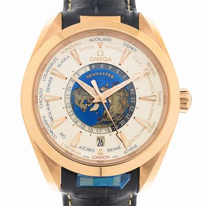 Omega SEAMASTER 220.53.43.22.02.001 Automatic 18kt Rose Gold Silver