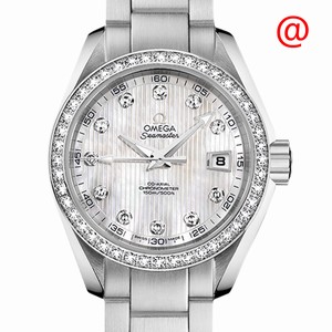 Omega SEAMASTER 231.15.30.20.55.001 Automatic Stainless Steel & Diamonds Silver