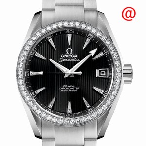 Omega SEAMASTER 231.15.39.21.51.001 Automatic Stainless Steel & Diamonds Black
