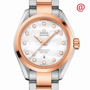 Omega SEAMASTER 231.20.34.20.55.001 Automatic 18kt Rose Gold & Steel White