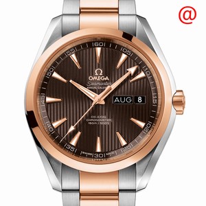 Omega SEAMASTER 231.20.43.22.06.002 Automatic 18kt Rose Gold & Steel Brown 