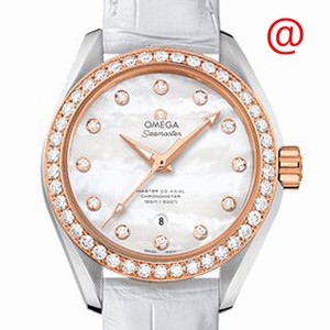 Omega SEAMASTER 231.28.34.20.55.003 Automatic 18kt Rose Magic & Diamond White