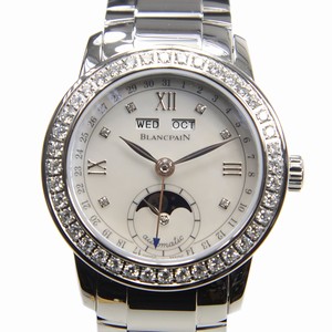 Blancpain WOMEN 2360-4691A-71 Automatic Stainless Steel & Diamonds White