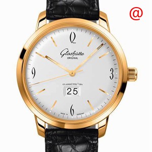Glashutte RETRO COLLECTION 2-39-47-01-01-04 Automatic 18kt Rose Gold White
