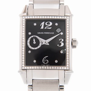 Girard Perregaux VINTAGE 1945 25932D11A661-11A Automatic Stainless Steel & Diamonds Black