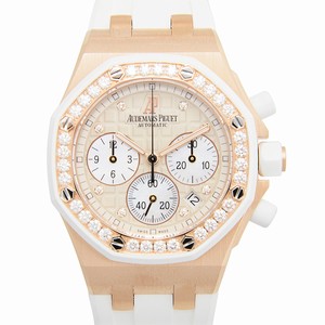 Audemars Piguet ROYAL OAK OFFSHORE 26048OK.ZZ.D010CA.01 Automatic 18kt Rose Gold & Diamonds Silver
