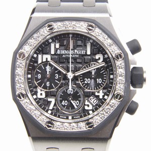 Audemars Piguet ROYAL OAK OFFSHORE 26048SK.ZZ.D002CA.01 Automatic Stainless Steel & Diamonds Black