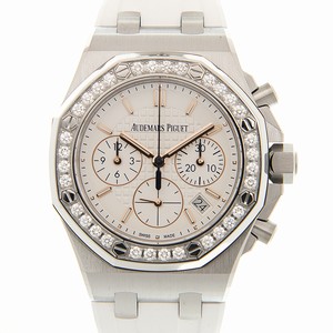 Audemars Piguet ROYAL OAK OFFSHORE 26144ST.ZZ.D010CA.01 Automatic Stainless Steel & Diamonds White