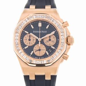 Audemars Piguet ROYAL OAK 26236OR.ZZ.D027CA.01 Automatic 18kt Rose Gold & Diamonds Blue 