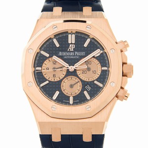 Audemars Piguet ROYAL OAK 26331OR.OO.D315CR.01 Automatic 18kt Rose Gold Blue 