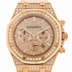Audemars Piguet ROYAL OAK 26333OR.ZZ.1222OR.01 Automatic 18kt Rose Gold & Diamonds Gold