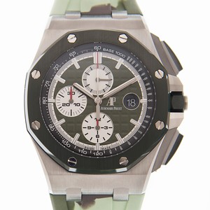 Audemars Piguet ROYAL OAK OFFSHORE 26400SO.OO.A055CA.01 Automatic Ceramic & Steel Green