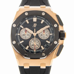 Audemars Piguet  26420RO.OO.A002CA.01 Automatic 18kt Rose Gold Black