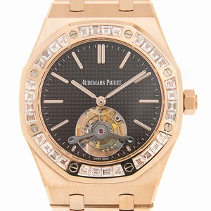 Audemars Piguet ROYAL OAK 26516OR.ZZ.1220OR.01 Manual Wind 18kt Rose Gold & Diamonds Brown 