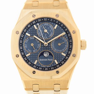 Audemars Piguet ROYAL OAK 26574BA.OO.1220BA.01 Automatic 18kt Yellow Gold Blue 