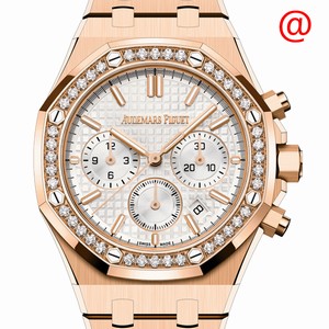 Audemars Piguet ROYAL OAK 26715OR.ZZ.1356OR.01 Automatic 18kt Rose Gold & Diamonds Silver
