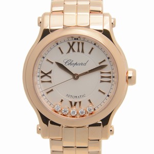 Chopard HAPPY SPORT 274893-5003 Automatic 18kt Rose Gold Silver