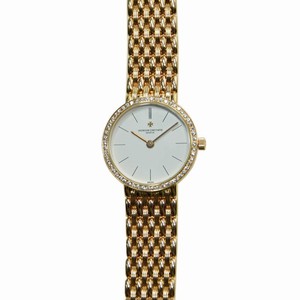 Vacheron Constantin  27593/454J-3 Quartz 18kt Rose Gold & Diamonds White