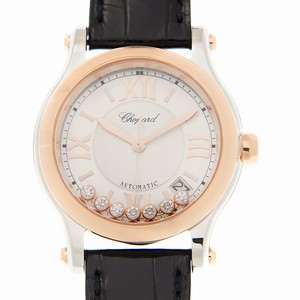 Chopard HAPPY SPORT 278559-6001 Automatic 18kt Rose Gold White