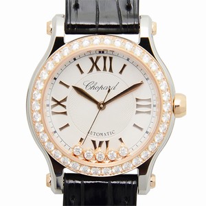 Chopard HAPPY SPORT 278573-6003 Automatic 18kt Rose Magic & Diamond Silver