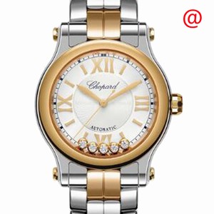 Chopard HAPPY SPORT 278573-6009 Automatic 18kt Rose Gold & Steel White