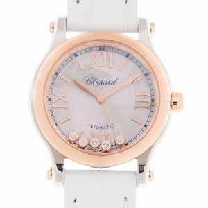 Chopard HAPPY SPORT 278573-6018 Automatic 18kt Rose Gold White